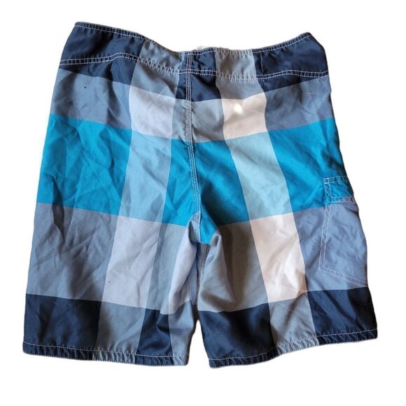 PLAID BOARD SHORTS - Picture 3 of 5
